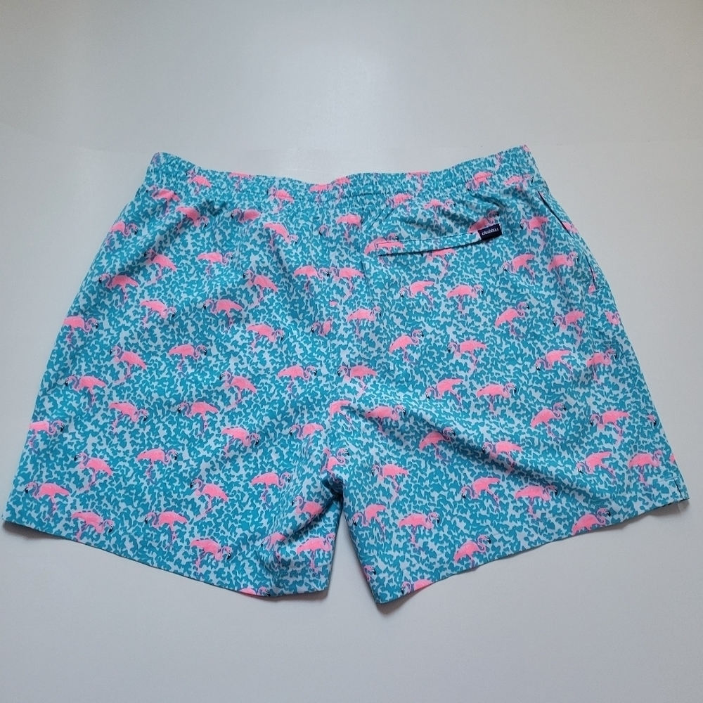 Chubbies the Domingos are for Flamingos swim trunks. - Picture 8 of 14